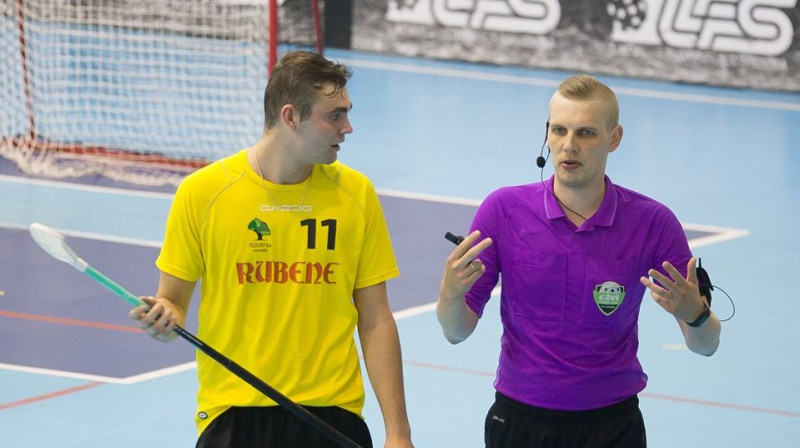 Arnijs Kuratņiks
Foto: Floorball.lv