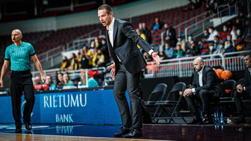 Jānis Gailītis. Foto: FIBA Champions League