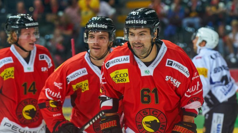 Kaspars Daugaviņš. Foto: SC Bern