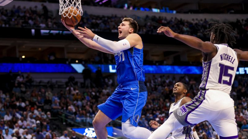 Slovēnis Luka Dončičs. Foto: AFP/Sxanpix