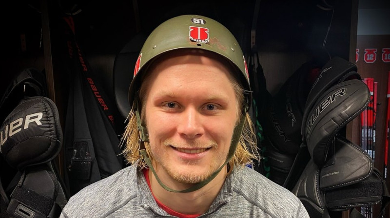 Rodrigo Ābols. Foto: Örebro Hockey