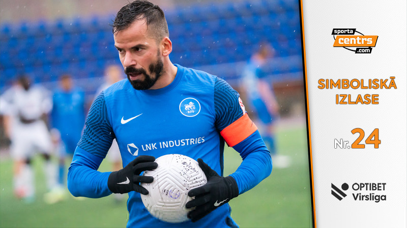 Visbiežāk simboliskajās izlasēs vietu izcīnījis Tomašs Šimkovičs. Foto: Nora Krevņeva-Baibakova