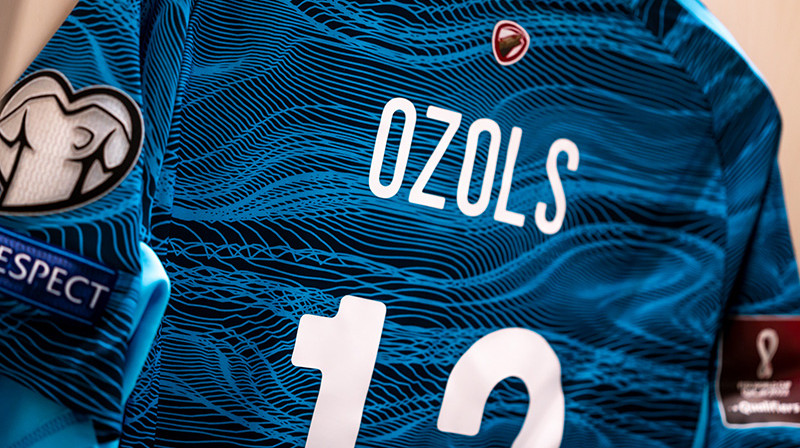 Roberta Ozola formastērps. Foto: LFF