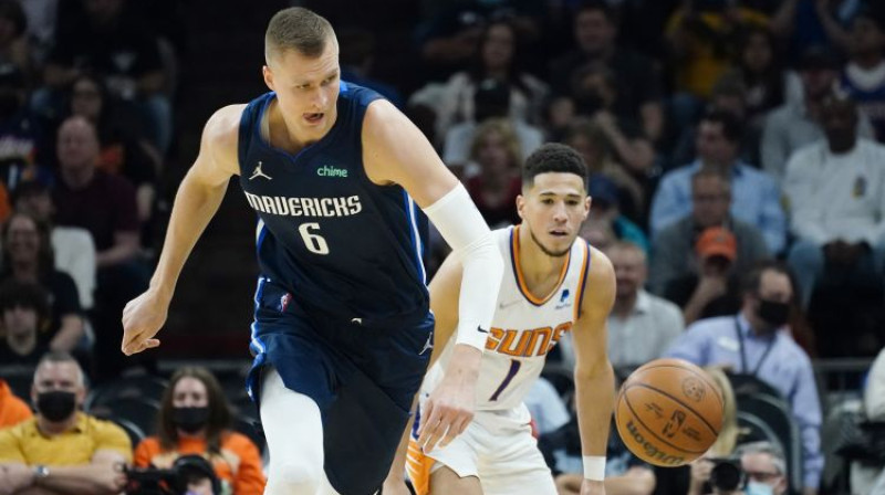 Kristaps Porziņģis. Foto: AP/Scanpix