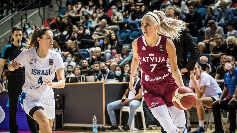 Elīna Babkina: 27 punkti uzvarā pār "Hatay". Foto: FIBA