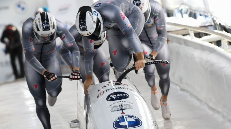 Oskars Ķibermanis. Foto: Viesturs Lācis/bobslejs.lv