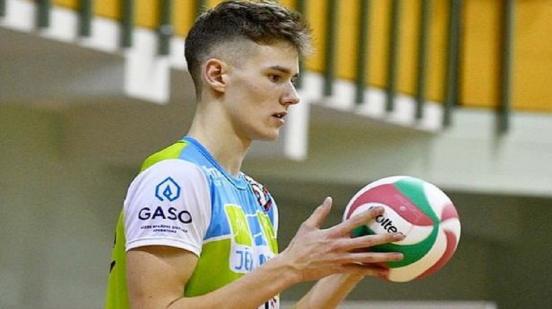Kristers Dardzāns. Foto: Latvijas Volejbola federācija