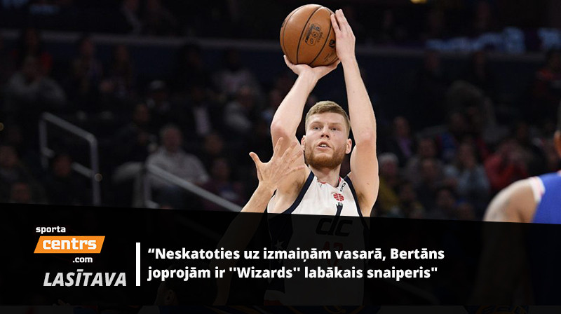Dāvis Bertāns. Foto: AP/Scanpix