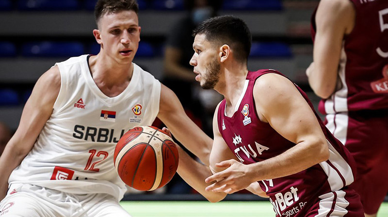 Rihards Lomažs. Foto: FIBA