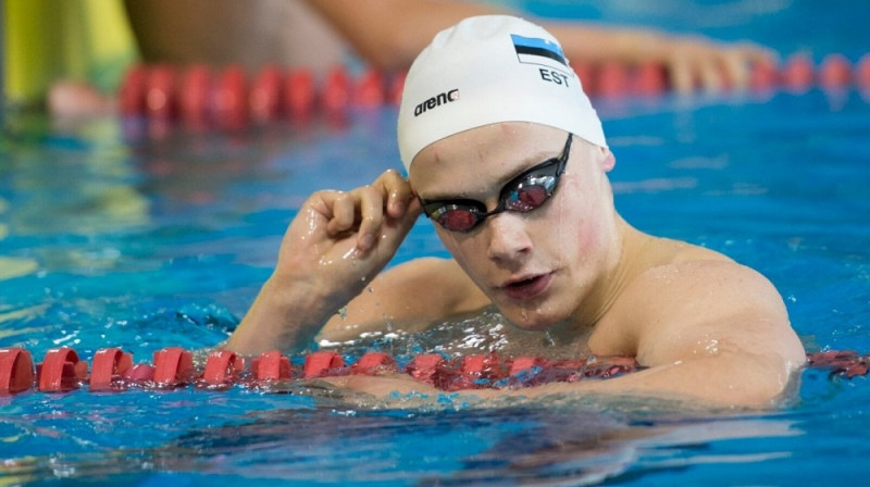 D.Zaicevs. Foto: Latvijas Peldēšanas federācija.