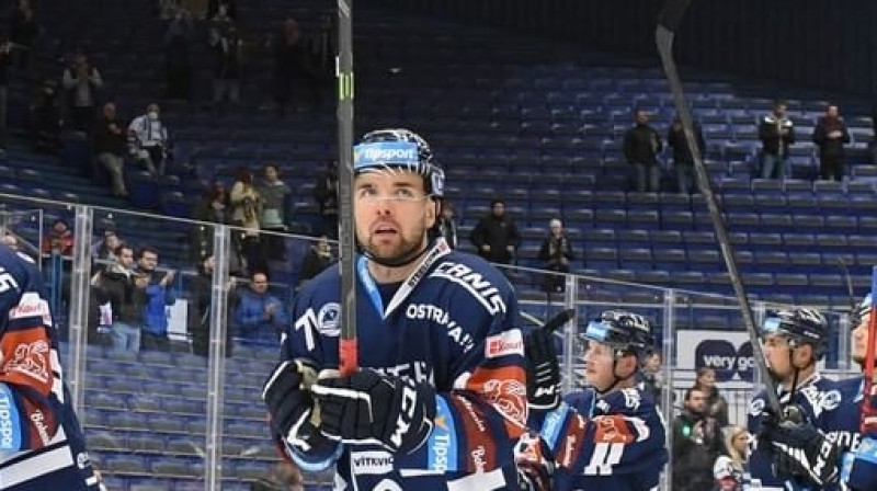 Roberts Bukarts. Foto: Petr Kotala / HC Vítkovice Ridera