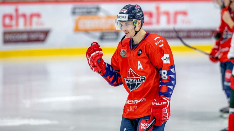 Jānis Straupe. Foto: Optibet hokeja līga