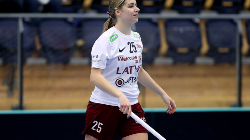 Samanta Bērziņa
Foto: IFF Floorball