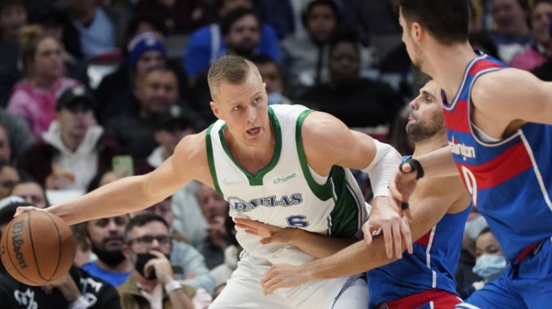 Kristaps Porziņģis. Foto: AP/Scanpix