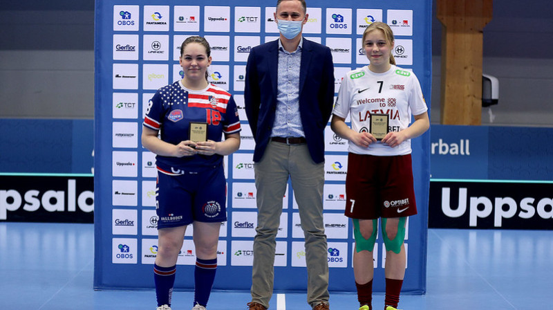 Madlēna Rozīte (#7)
Foto: IFF Floorball