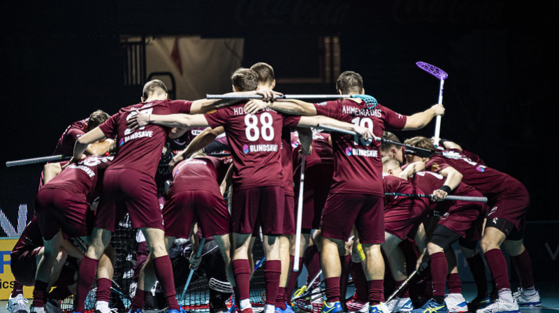 Latvijas izlase
Foto: IFF Floorball