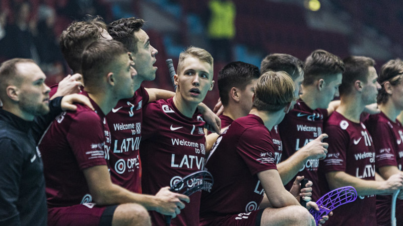 Latvijas izlase
Foto: IFF Floorball