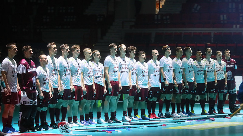 Latvijas izlase
Foto: IFF Floorball