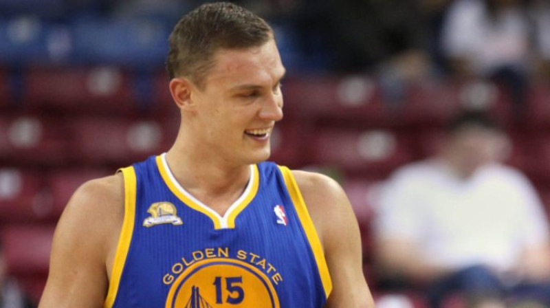 Andris Biedriņš. Foto: AFP/Scanpix