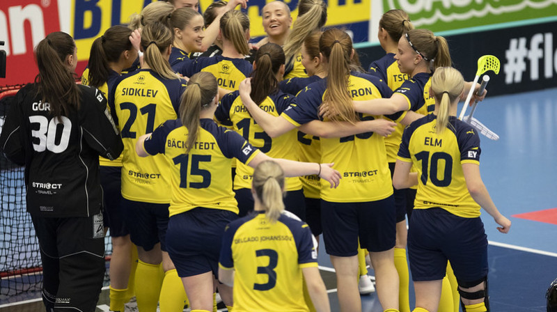 Zviedrijas izlase
Foto: IFF Floorball