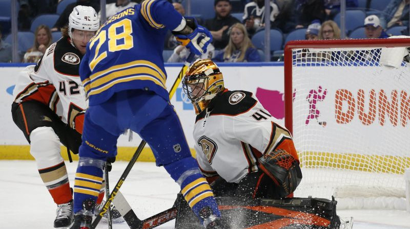 Zemgus Girgensons. Foto: AP/Scanpix