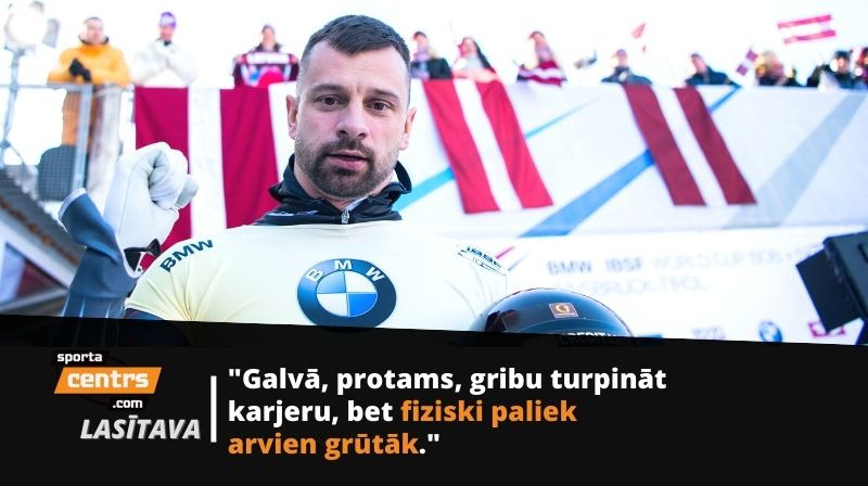 Martins Dukurs. Foto: Viesturs Lācis / bobslejs.lv