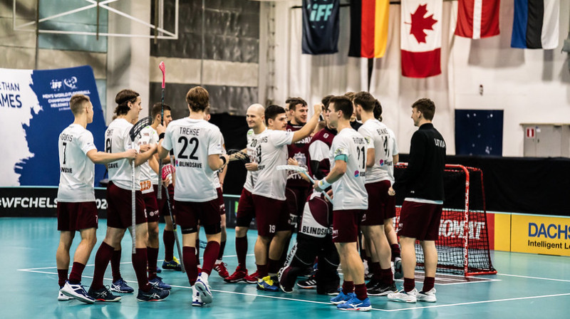 Latvijas izlase
Foto: IFF Floorball