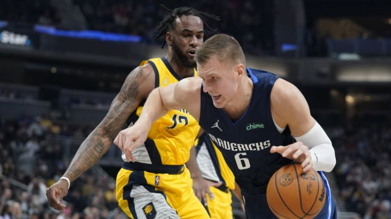 Kristaps Porziņģis. Foto: AP/Scanpix