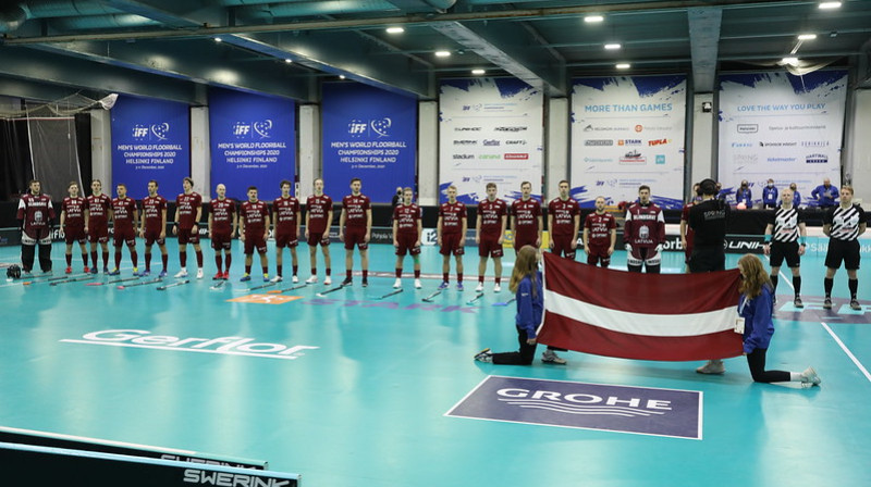 Latvijas izlase
Foto: IFF Floorball