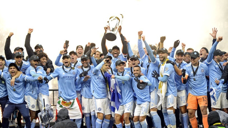 ''New York City'' futbolisti. Foto: USA Today Sports/Scanpix