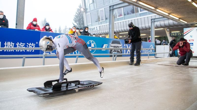 Endija Tērauda. Foto: Viesturs Lācis/bobslejs.lv