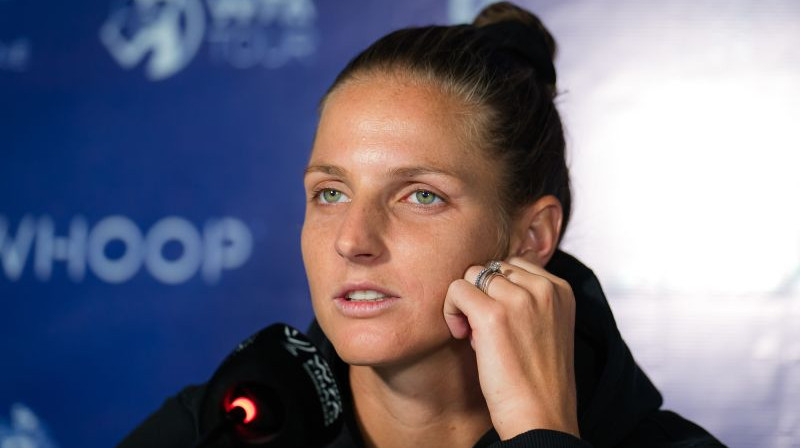 Karolīna Plīškova. Foto: Zumapress.com/Scanpix