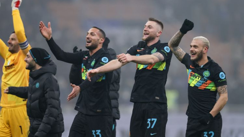 ''Inter'' svin uzvaru. Foto: Zumapress/Scanpix