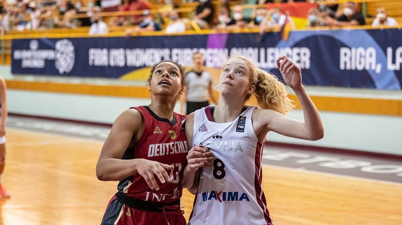 Luīze Sila. Foto: FIBA