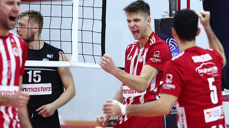 Hermans Egleskalns. Foto: Olympiacos SFP
