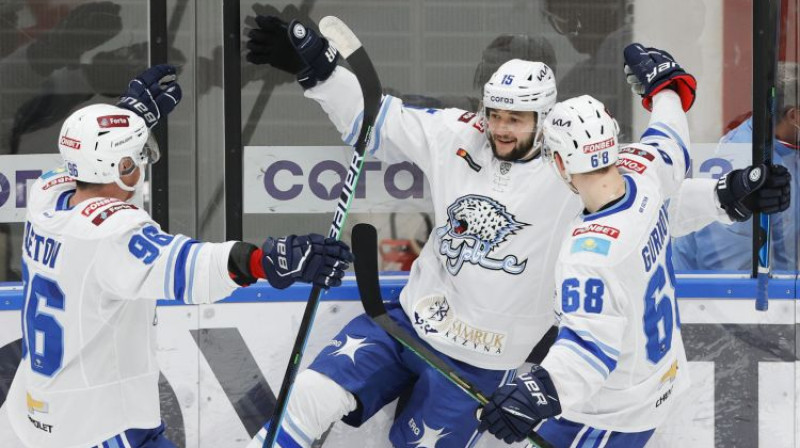 ''Barys'' hokejisti. Foto: TASS/Scanpix