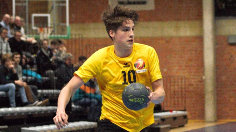Beļģijas izlases handbolists Rafaēls Koterss. Foto: Belgian Handball