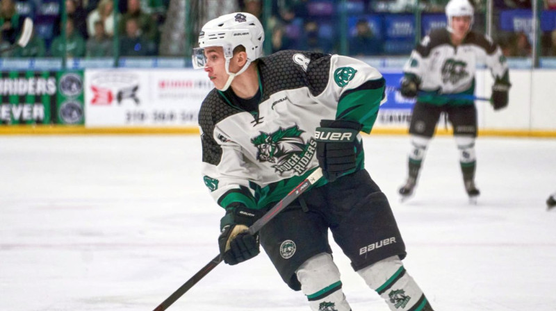 Martins Laviņš. Foto: Cedar Rapids RoughRiders