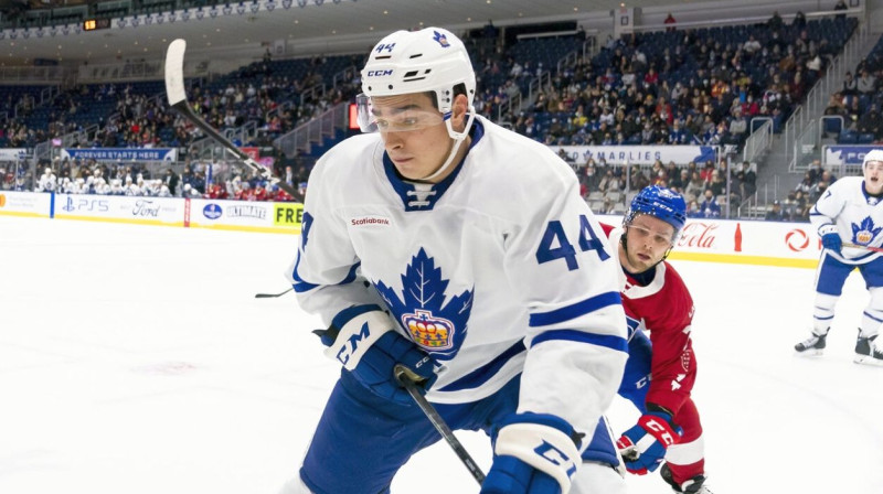 Kristiāns Rubīns. Foto: Toronto Marlies