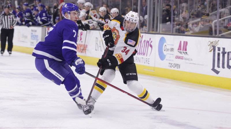 Eduards Tralmaks. Foto: Providence Bruins