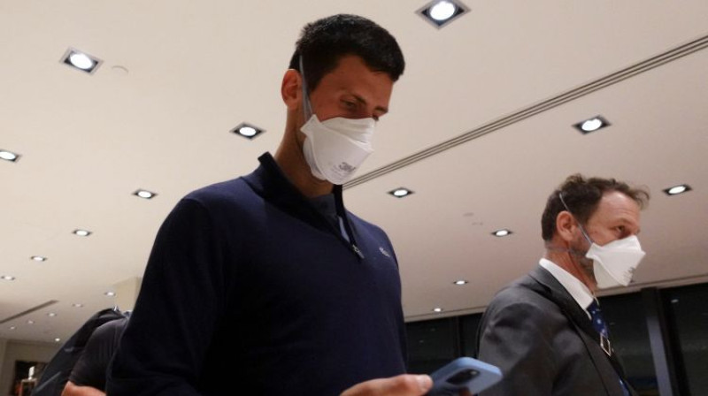 Novaks Džokovičs. Foto: Reuters/Scanpix