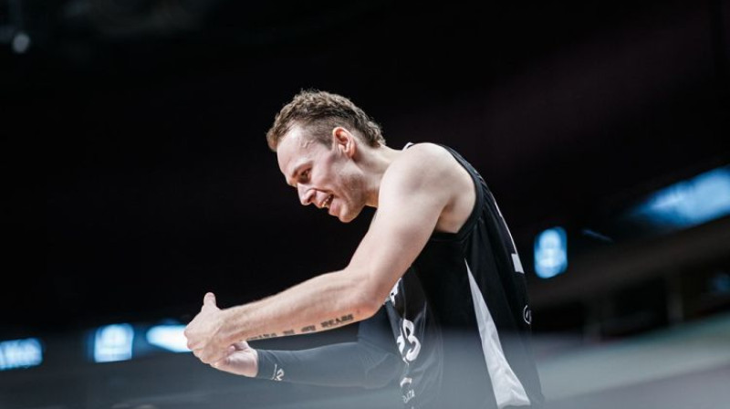 Māris Gulbis. Foto: FIBA Champions League