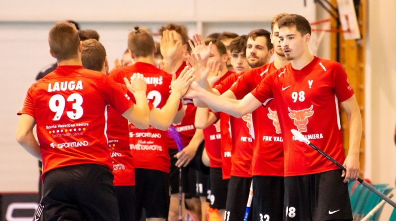 FBK "Valmiera". Foto: floorball.lv