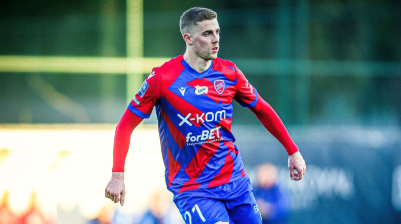 Vladislavs Gutkovskis. Foto: Raków Częstochowa