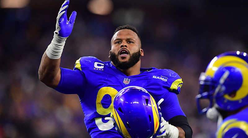 Ārons Donalds. Foto: USA Today Sports/Scanpix