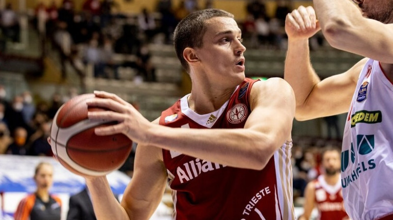 Andrejs Gražulis. Foto: Allianz Pallacanestro Trieste