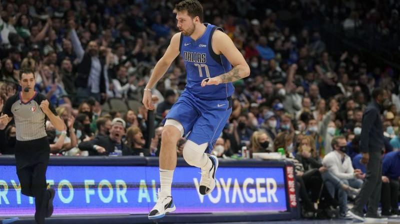 Luka Dončičs. Foto: AP/Scanpix