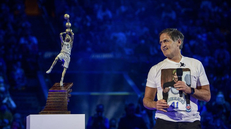 Marks Kjūbans 2022. gada 5. janvārī. Foto: USA Today/Scanpix