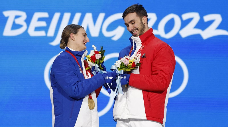 Gabriela Papadakis un Gijoms Sizrons. Foto: Reuters/Scanpix