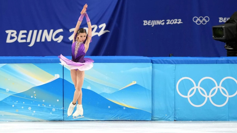 Kamila Valijeva. Foto: Aleksandrs Viļfs, rsport.ria.ru